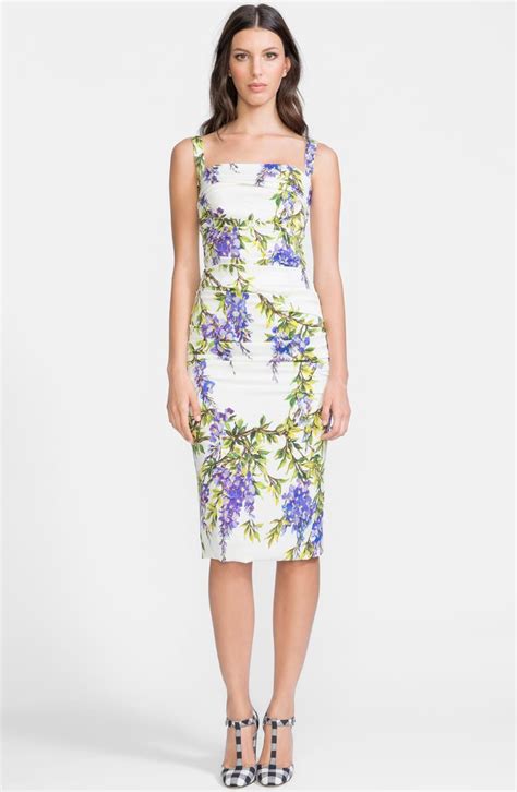 dolce gabbana wisteria dress|dolce and gabbana summer dress.